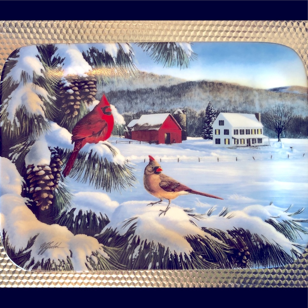 THE BRADFORD EXCHANGE PLATE 1995 “The Quiet Hour”